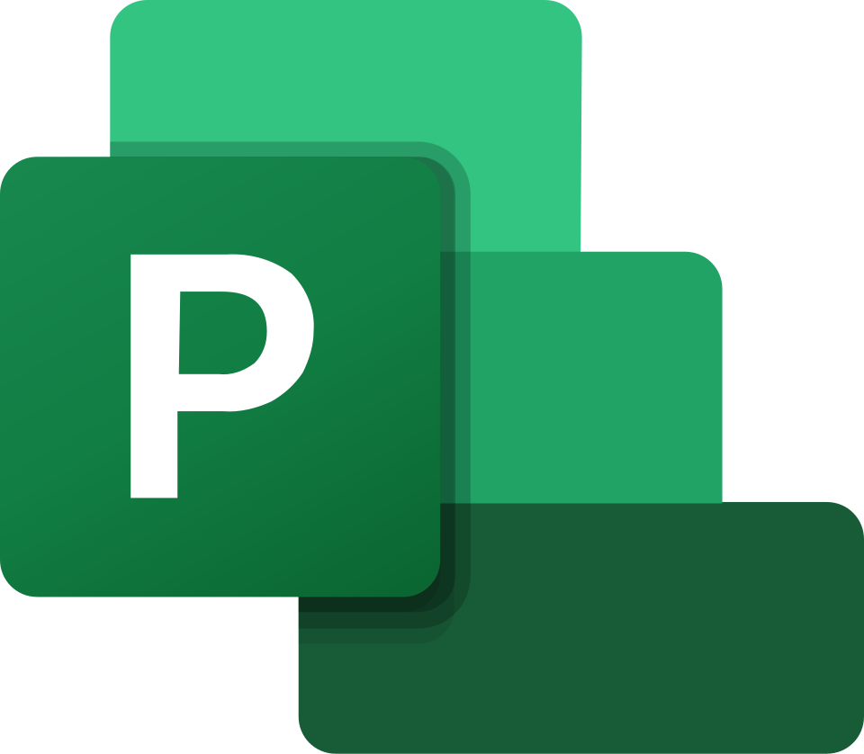 Logo MS Project